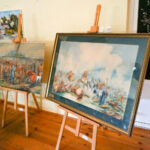 Bodzentyn. Wernisaż wystawy prac Józefa Fąfarskiego / Stanisław Blinstrub / Radio Kielce