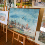 Bodzentyn. Wernisaż wystawy prac Józefa Fąfarskiego / Stanisław Blinstrub / Radio Kielce