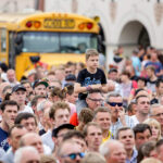 29.05.2016 Tysiące Kielczan dopingowało Vive w finałowym meczu z MVM Veszprem / Wojciech Habdas / Radio Kielce