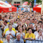 29.05.2016 Tysiące Kielczan dopingowało Vive w finałowym meczu z MVM Veszprem / Wojciech Habdas / Radio Kielce