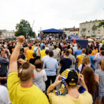 29.05.2016 Tysiące Kielczan dopingowało Vive w finałowym meczu z MVM Veszprem / Wojciech Habdas / Radio Kielce