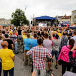 29.05.2016 Tysiące Kielczan dopingowało Vive w finałowym meczu z MVM Veszprem / Wojciech Habdas / Radio Kielce