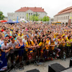 29.05.2016 Tysiące Kielczan dopingowało Vive w finałowym meczu z MVM Veszprem / Wojciech Habdas / Radio Kielce