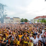 29.05.2016 Tysiące Kielczan dopingowało Vive w finałowym meczu z MVM Veszprem / Wojciech Habdas / Radio Kielce