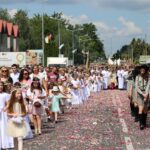 15.06.2017 Sandomierz. Obchody Bożego Ciała / ks. Tomasz Lis / diecezja sandomierska