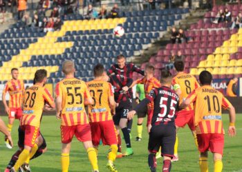 Korona Kielce vs Pogoń Szczecin (4 czerwca 2017 r.) / Krzysztof Bujnowicz / Radio Kielce