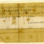 Informacja o nadaniu Piwnikowi Orderu Wojennego Virtuti Militari V klasy za akcję w Pińsku / Marek Jedynak / Ze zbiorów Kwatery mjr. „Ponurego” w Janowicach