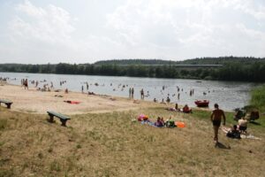 Zalew Piachy w Starachowicach (25 czerwca 2016 r) / Wojciech Habdas / Radio Kielce