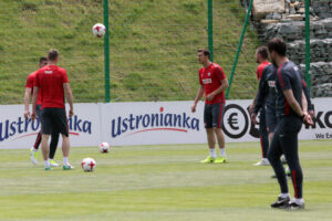 Arłamów. Zgrupowanie młodzieżowej reprezentacji Polski przed Euro U21 / Krzysztof Bujnowicz / Radio Kielce