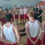 Trening reprezentacji koszykarzy U16 (29.06.2017) / Maciej Makuła / Radio Kielce