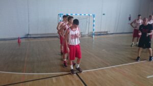 Trening reprezentacji koszykarzy U16 (29.06.2017) / Maciej Makuła / Radio Kielce