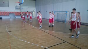 Trening reprezentacji koszykarzy U16 (29.06.2017) / Maciej Makuła / Radio Kielce