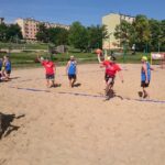 25.06.2017 Busko-Zdrój. I Turniej Plażowej Piłki Ręcznej Słoneczny Handball / Maciej Makuła / Radio Kielce