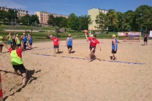 25.06.2017 Busko-Zdrój. I Turniej Plażowej Piłki Ręcznej Słoneczny Handball / Maciej Makuła / Radio Kielce