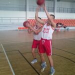 Trening reprezentacji koszykarzy U16 (29.06.2017) / Maciej Makuła / Radio Kielce