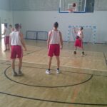 Trening reprezentacji koszykarzy U16 (29.06.2017) / Maciej Makuła / Radio Kielce