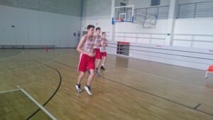 Trening reprezentacji koszykarzy U16 (29.06.2017) / Maciej Makuła / Radio Kielce