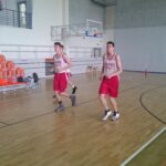 Trening reprezentacji koszykarzy U16 (29.06.2017) / Maciej Makuła / Radio Kielce