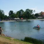 25.06.2017 Jędrzejów. Zalew. Rozpoczęcie sezonu letniego / Ewa Pociejowska - Gawęda / Radio Kielce