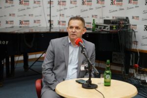 11.06.2017 Studio Polityczne Radia Kielce. Grzegorz Świt - PO / Marzena Mąkosa / Radio Kielce