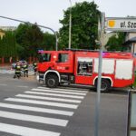 Wypadek, kolizja, straż pożarna, policja, Szczecińska, Zagórska / Robert Felczak / Radio Kielce
