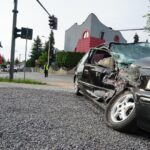 Wypadek, kolizja, straż pożarna, policja, Szczecińska, Zagórska / Robert Felczak / Radio Kielce