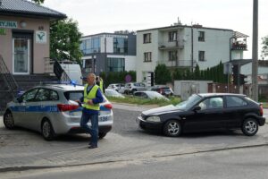 Wypadek, kolizja, straż pożarna, policja, Szczecińska, Zagórska / Robert Felczak / Radio Kielce