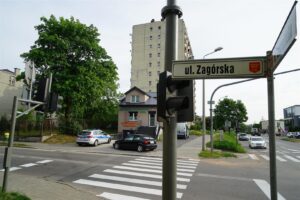 Wypadek, kolizja, straż pożarna, policja, Szczecińska, Zagórska / Robert Felczak / Radio Kielce