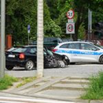 Wypadek, kolizja, straż pożarna, policja, Szczecińska, Zagórska / Robert Felczak / Radio Kielce