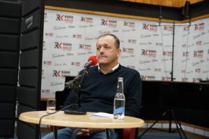 18.06.2017 Studio Polityczne Radia Kielce, Grzegorz Osowski, Kukiz 15 / Karol Żak / Radio Kielce