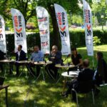 25.06.2017 Studio Polityczne w ogrodach Radia Kielce / Karol Żak / Radio Kielce