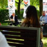 25.06.2017 Studio Polityczne w ogrodach Radia Kielce / Karol Żak / Radio Kielce