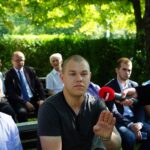 25.06.2017 Studio Polityczne w ogrodach Radia Kielce / Karol Żak / Radio Kielce