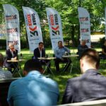 25.06.2017 Studio Polityczne w ogrodach Radia Kielce / Karol Żak / Radio Kielce