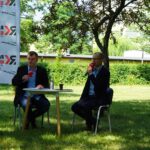 25.06.2017 Studio Polityczne w ogrodach Radia Kielce / Karol Żak / Radio Kielce