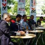 25.06.2017 Studio Polityczne w ogrodach Radia Kielce / Karol Żak / Radio Kielce