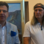 Kielce. Wystawa toruńskiego artysty Krzysztofa Wiśniewskiego w Wieży Sztuki / Katarzyna Prędotka / Radio Kielce