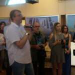 Kielce. Wystawa toruńskiego artysty Krzysztofa Wiśniewskiego w Wieży Sztuki / Katarzyna Prędotka / Radio Kielce