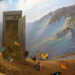 Kielce. Wystawa toruńskiego artysty Krzysztofa Wiśniewskiego w Wieży Sztuki / Katarzyna Prędotka / Radio Kielce