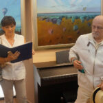 Kielce. Wystawa toruńskiego artysty Krzysztofa Wiśniewskiego w Wieży Sztuki / Katarzyna Prędotka / Radio Kielce