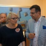 Kielce. Wystawa toruńskiego artysty Krzysztofa Wiśniewskiego w Wieży Sztuki / Katarzyna Prędotka / Radio Kielce