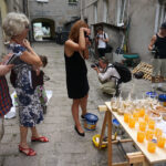 „Ślady na Podwórzu”. Akcja upiększania podwórka przy ulicy Wesołej 36 w Kielcach / Katarzyna Prędotka / Radio Kielce