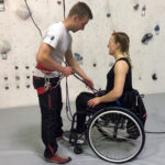 Kielce. Osoby niepełnosprawne w Centrum Wspinaczkowym / Iwona Murawska / Radio Kielce