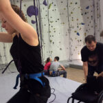 Kielce. Osoby niepełnosprawne w Centrum Wspinaczkowym / Iwona Murawska / Radio Kielce