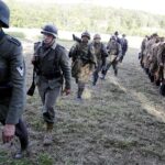 Miedziana Góra. Widowisko historyczne upamiętniające wydarzenia z 5 czerwca 1944 roku / Jarosław Kubalski / Radio Kielce