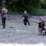 Miedziana Góra. Widowisko historyczne upamiętniające wydarzenia z 5 czerwca 1944 roku / Jarosław Kubalski / Radio Kielce