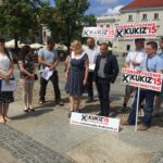 Konferencja Kukiz'15. Rynek kielecki. 26.06.2017 / Bartłomiej Zapała / Radio Kielce