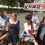 Konferencja Kukiz'15. Rynek kielecki. 26.06.2017 / Bartłomiej Zapała / Radio Kielce