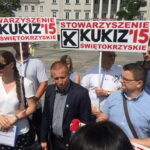 Konferencja Kukiz'15. Rynek kielecki. 26.06.2017 / Bartłomiej Zapała / Radio Kielce