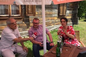 11.06.2017 Tokarnia. Program W rytmie niedzieli przed Jaworem / Grzegorz Jamka / Radio Kielce